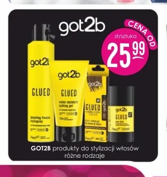 Produkty do stylizacji włosów got2b promocja w Drogerie Jasmin