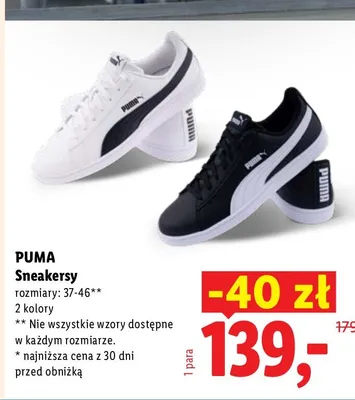 Buty sportowe sneakersy Puma promocja w Lidl