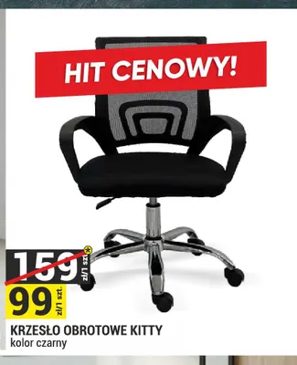 Krzesło obrotowe Kitty promocja w Merkury Market