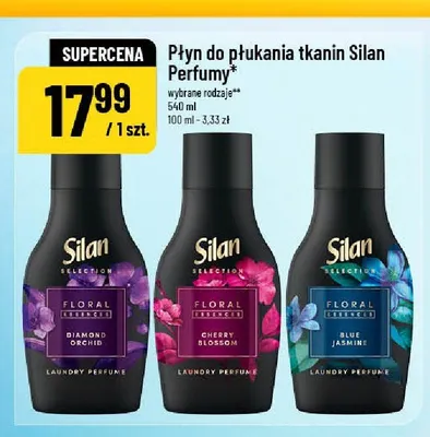 Płyn do płukania tkanin Silan Perfumy Blue Jasmine promocja w POLOmarket