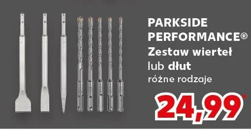 Zestaw wierteł lub dłut różne rodzaje promocja w Kaufland