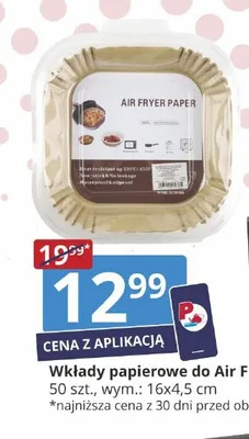 Wkłady papierowe do Air Fryer promocja w Prymus AGD