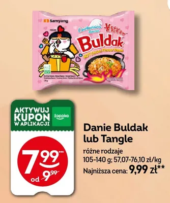 Danie Tangle Samyang promocja w Żabka