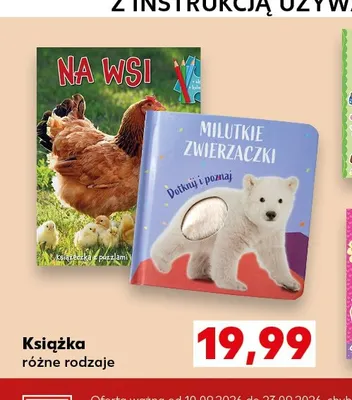 Książka promocja w Kaufland