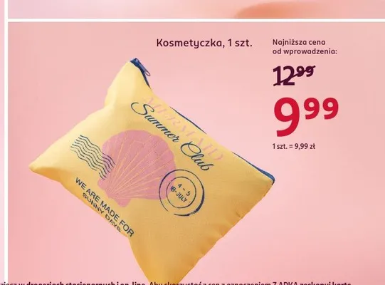 Kosmetyczka Summer Club promocja w Rossmann