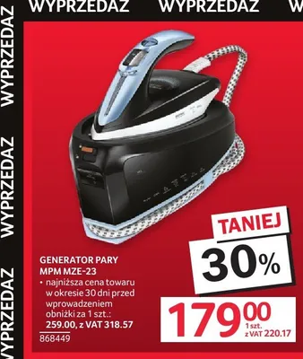 Generator pary MPM promocja w Selgros