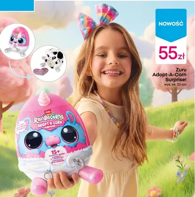 Zabawka Zuru RainBocorns Adopt-A-Corn Surprise! promocja w Pepco