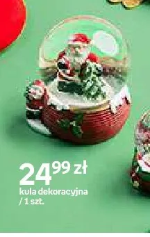Kula dekoracyjna średnia Santa's Factory promocja w Empik