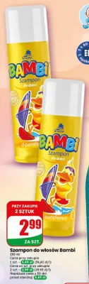 Szampon do włosów Bambi promocja w Dino