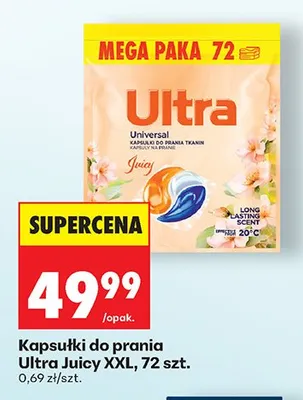 Kapsułki do prania Ultra Juicy XXL promocja w Biedronka