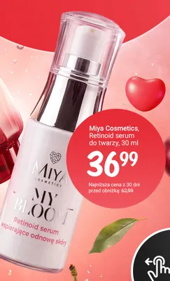 Retinoid serum do twarzy Miya Cosmetics promocja w Rossmann