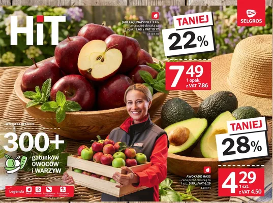 Jabłka Jonaprince promocja w Selgros