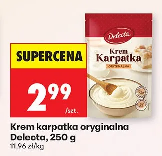 Krem karpatka oryginalna promocja w Biedronka