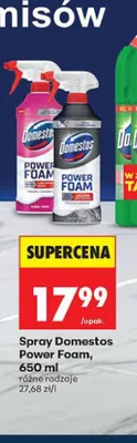Spray do WC Domestos Power Foam promocja w Biedronka