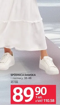 Spódnica damska, rozmiary 36-48 promocja w Selgros