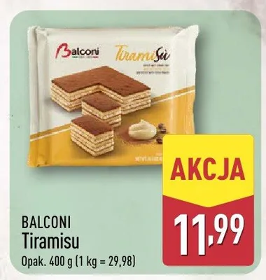 Tiramisu Balconi promocja w Aldi