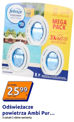 Odświeżacze powietrza Ambi Pur 3-pak promocja w Action