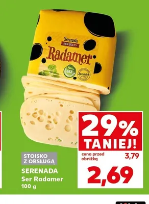 Ser Radamer Serenada promocja w Kaufland