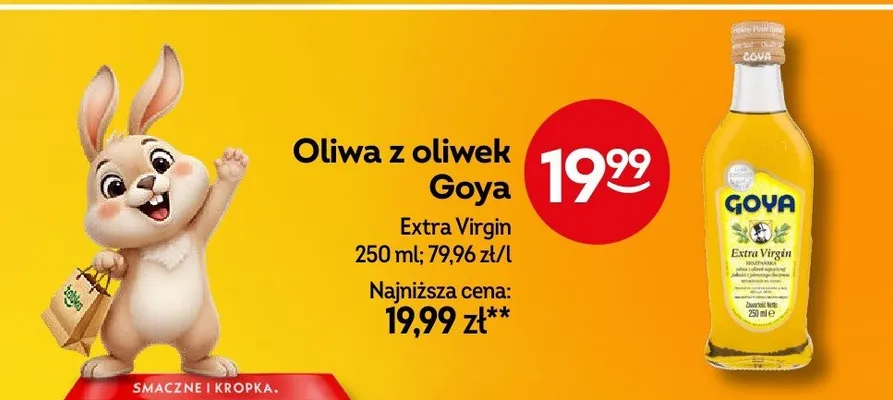 Oliwa z oliwek Extra Virgin promocja w Żabka
