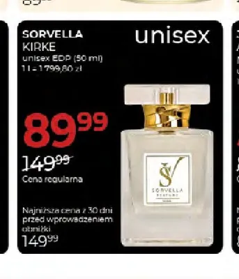 Woda perfumowana Sorvella Kirke promocja w Drogerie Jawa