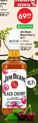 Likier Black Cherry promocja w Żabka