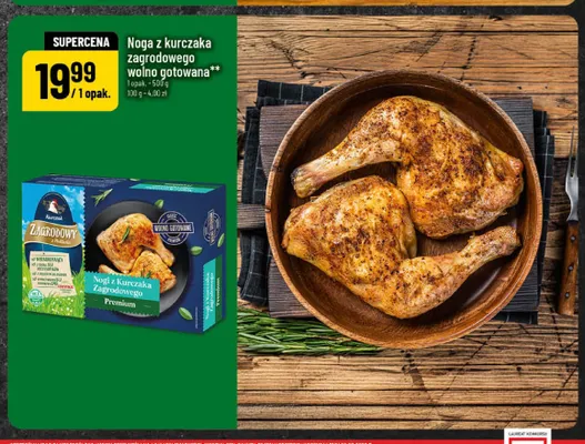 Noga z kurczaka zagrodowego wolno gotowana promocja w POLOmarket