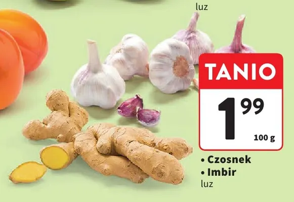 Czosnek promocja w Intermarche