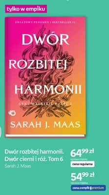 Książka Dwór rozbitej harmonii. Dwór cierni i róż. Tom 6 Sarah J. Maas promocja w Empik