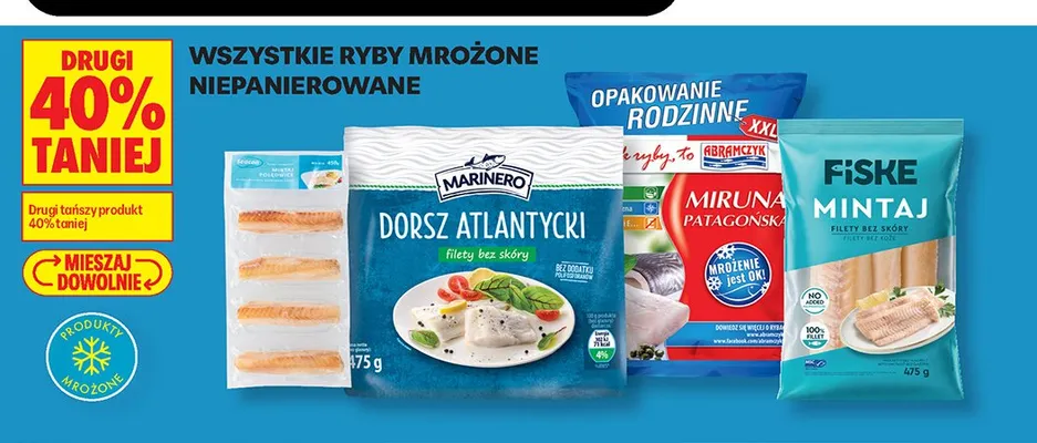 Polędwice z mintaja Marinero promocja w Biedronka