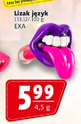 Lizak język Exa promocja w Prim Market