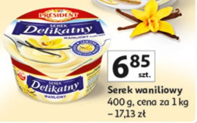Serek waniliowy promocja w Auchan