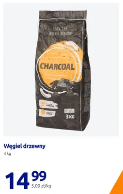 Węgiel drzewny promocja w Action