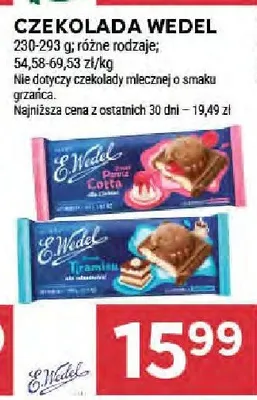 Czekolada E.Wedel promocja w Stokrotka