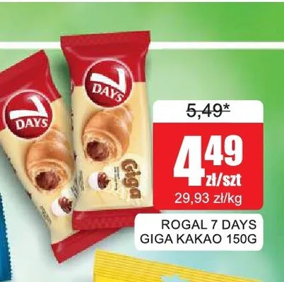 Rogal 7 Days Giga Kakao promocja w Bingo