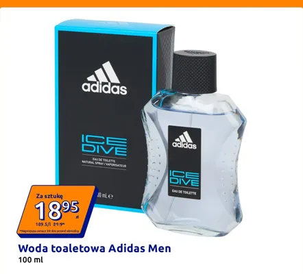 Woda toaletowa Adidas Men Ice Dive promocja w Action