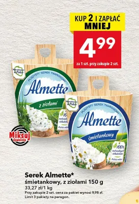 Serek śmietankowy promocja w LEWIATAN