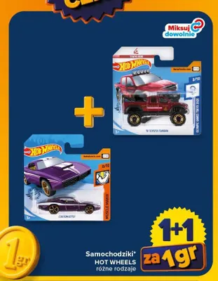 Samochodzik Hot Wheels Custom Otto promocja w Carrefour
