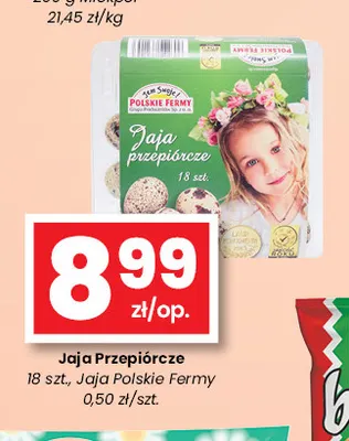 Jajka przepiórcze Polskie Fermy promocja w emma MARKET