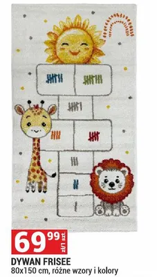 Dywan Frisee promocja w Merkury Market