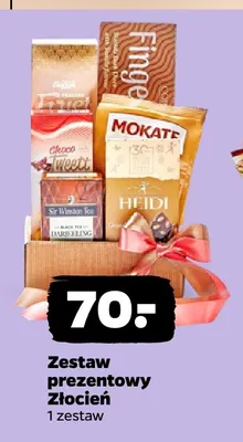 Zestaw prezentowy Złocień promocja w Netto