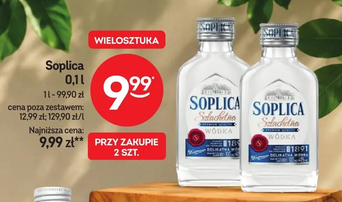 Wódka Soplica Szlachetna promocja w Żabka