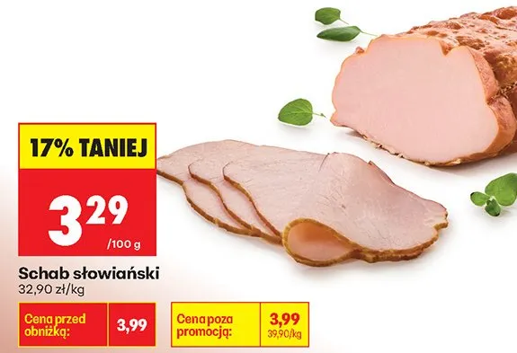 Schab słowiański promocja w Biedronka