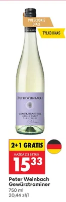Wino Gewürztraminer promocja w Biedronka