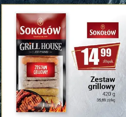 Zestaw grillowy Sokołów Grill House promocja w Premium Nasz Sklep