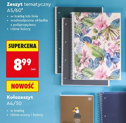 Kołozeszyt A4/50 Interdruk promocja w Biedronka