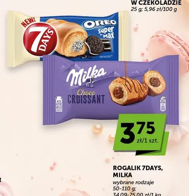 Rogalik Milka Choco Croissant promocja w Groszek