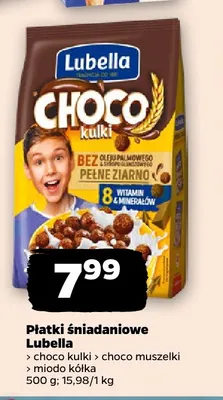 Płatki śniadaniowe Lubella miodo kółka promocja w Netto