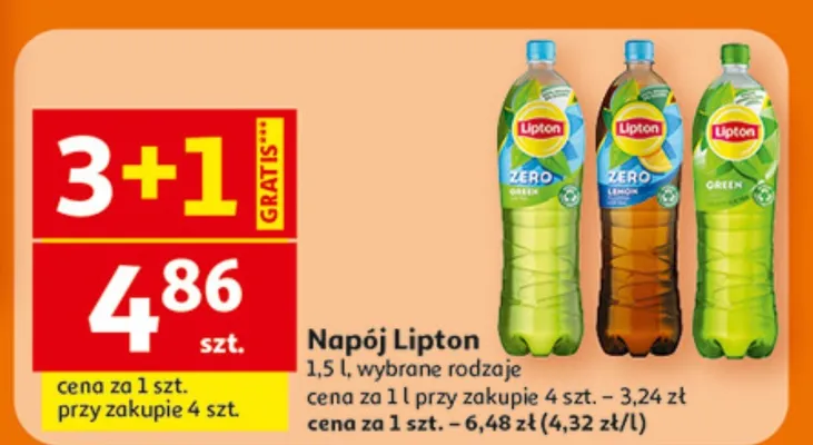 Napój Lipton promocja w Auchan
