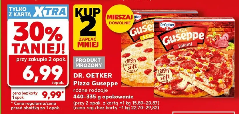 Pizza DR. OETKER Guseppe 4 Cheeses promocja w Kaufland