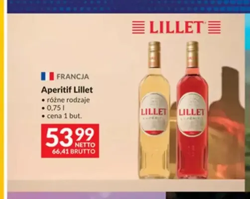 Aperitif Lillet Blanc promocja w Makro